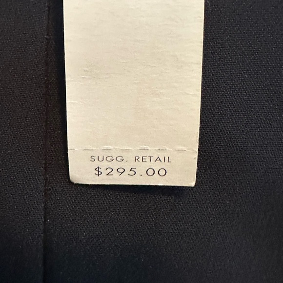 DKNY Black Silk Blazer Size 12 NWT - Picture 5 of 6